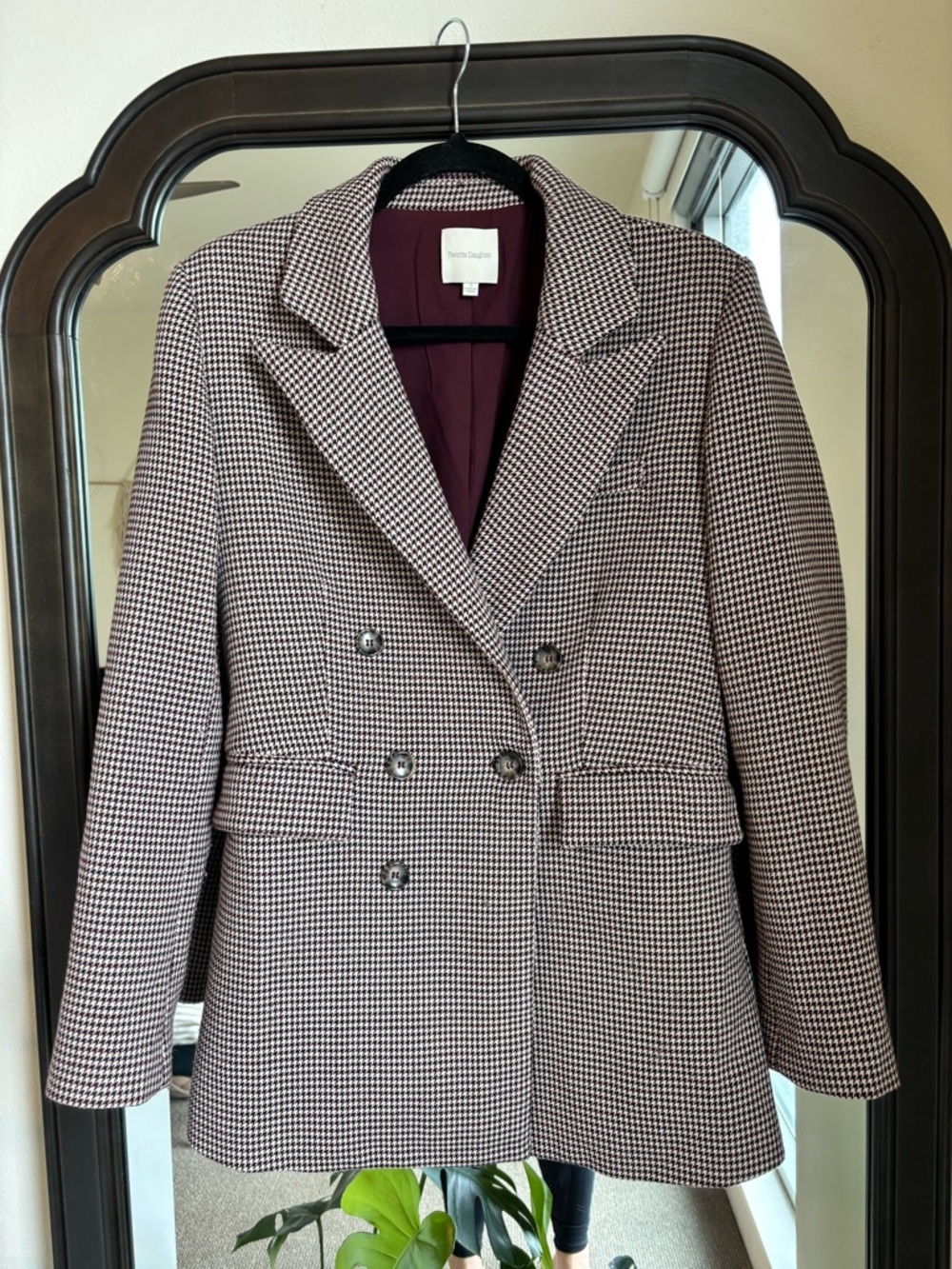 Favorite Daughter Houndstooth Blazer - Picture 2 of 8